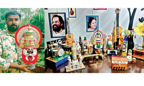 ക​വി​മ​ന​സ്സി​ൽ ക​ര​കൗ​ശ​ല​മു​ണ​ർ​ത്തി​യ കോ​വി​ഡ്​ കാ​ലം