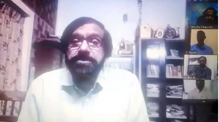 മ​ല​യാ​ളം മി​ഷ​ൻ ഓ​ൺ​ലൈ​ൻ പ്ര​വേ​ശ​നോ​ത്സ​വം: മാ​തൃ​ഭാ​ഷ​യെ കൈ​യൊ​ഴി​യു​മ്പോ​ൾ സ്വ​ത്വം ന​ഷ്​​ട​പ്പെ​ടും –കെ.​പി. രാ​മ​നു​ണ്ണി