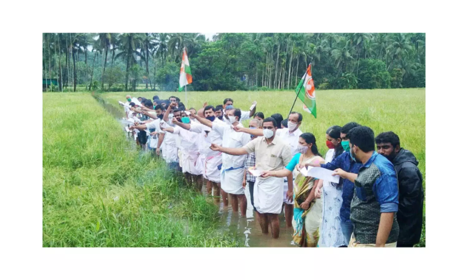 കേന്ദ്ര ബിൽ കത്തിച്ച് യൂത്ത് കോൺഗ്രസ് പ്രതിഷേധം