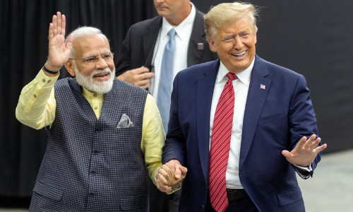 Donald Trump and modi