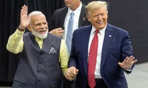 Donald Trump and modi