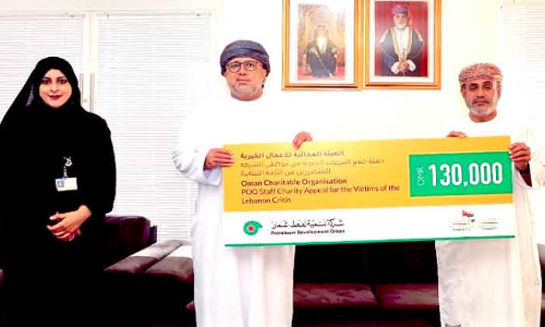 ബൈ​റൂ​ത്​​ സ്​​ഫോ​ട​നം: പി.​ഡി.​ഒ സ​ഹാ​യ​ധ​നം കൈ​മാ​റി