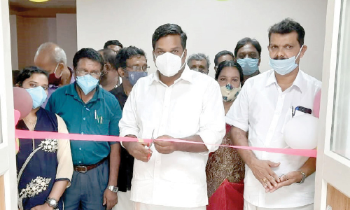 കോന്നി മെഡിക്കൽ കോളജിൽ ലബോറട്ടറി ഉദ്ഘാടനം ചെയ്​തു