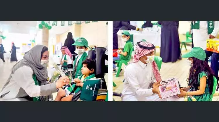 സൗദി അറേബ്യ 90െൻറ ഹരിത ശോഭയിൽ സൗദി അറേബ്യ 90െൻറ ഹരിത ശോഭയിൽ