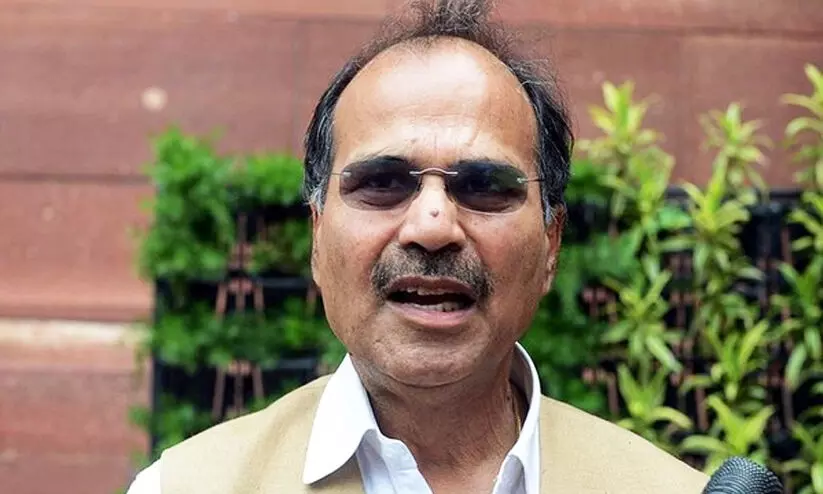 ഇന്ത്യയുടെ ജനാധിപത്യം ചൈനക്ക് ഇഷ്ടമല്ലെന്ന് അധിർ രജ്ഞൻ ചൗധരി