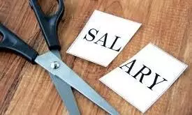 Salary cut