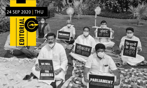 അ​ദൃ​ശ്യ​വ​ത്​​ക​രി​ക്കു​​ന്ന​ത്​ ജ​നാ​ധി​പ​ത്യ​ത്തെ ത​ന്നെ​യാ​ണ്​