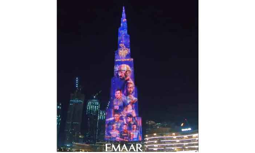 കൊ​ൽ​ക്ക​ത്ത​ക്ക്​ സ്വാ​ഗ​ത​മോ​തി ബു​ർ​ജ്​ ഖ​ലീ​ഫ