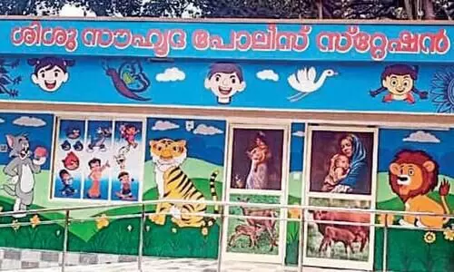 ഒറ്റപ്പാലത്ത് ശിശു സൗഹൃദ പൊലീസ് സ്​റ്റേഷൻ സജ്ജം