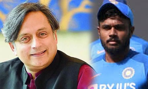sasi tharoor, sanju samson