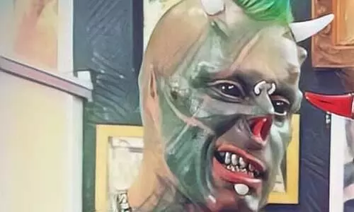 സാത്താൻ ആകാൻ മൂക്ക്​ മുറിച്ചു മാറ്റി; മൈക്കലിനെ കാണുന്നവർ ഭയന്നോടുന്നു