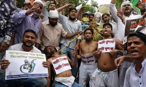 farmers protest