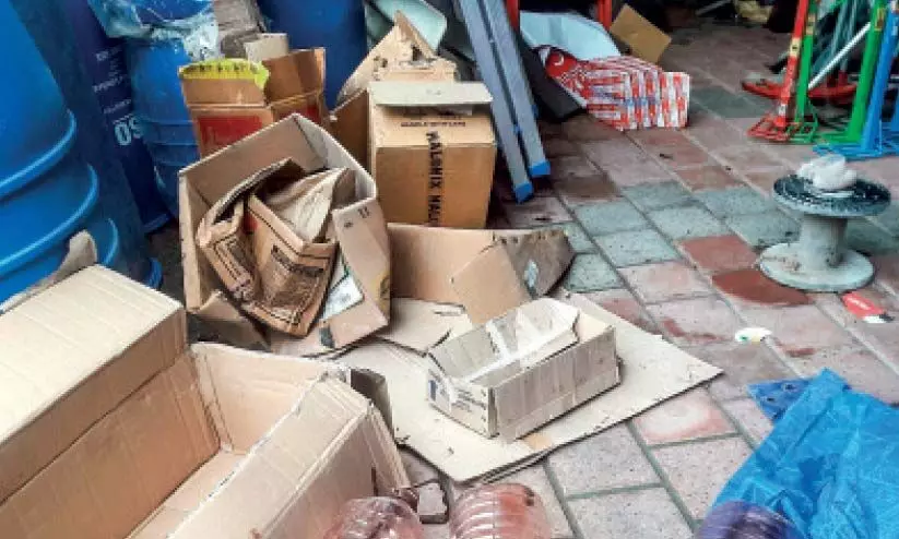 ഇലക്ട്രിക് സ്ഥാപനത്തിൽ മോഷണം; ലക്ഷം രൂപയുടെ നഷ്​ടം