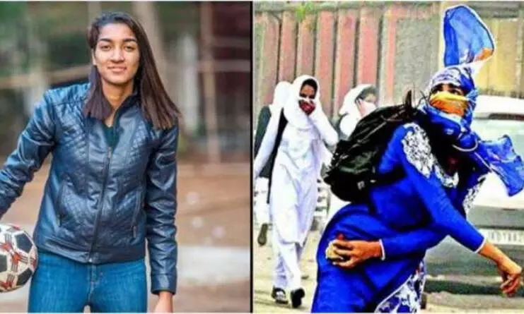 അന്ന് സൈന്യത്തിന് നേരെ കല്ലെറിഞ്ഞ പെൺകുട്ടി; ഇന്ന് മോദിക്കൊപ്പം ഫിറ്റ് ഇന്ത്യ സംവാദത്തിൽ