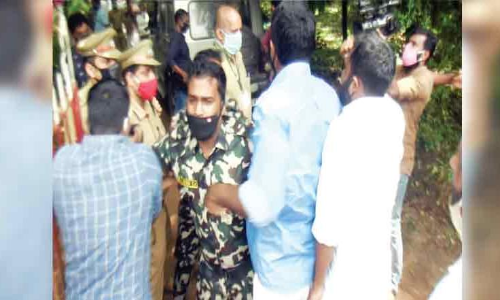 Buffer zone notification