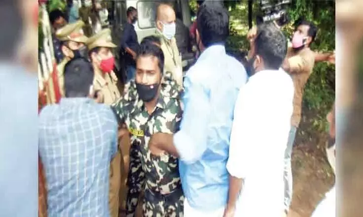 Buffer zone notification