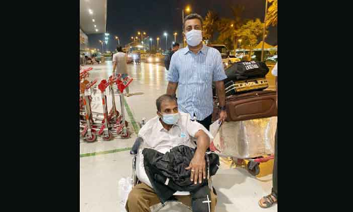 13 ലക്ഷം ദിർഹമി​െൻറ ആശുപത്രി ബിൽ എഴുതിത്തള്ളി; രാമച​ന്ദ്രൻ ഒടുവിൽ നാടണഞ്ഞു