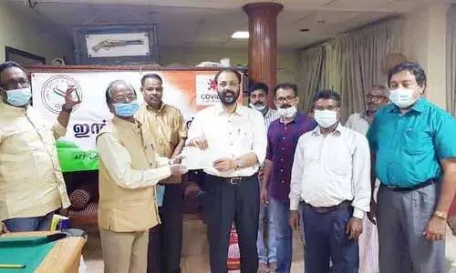 ഇ​ൻ​കാ​സ് ഷാ​ർ​ജ ഭ​വ​ന നി​ർ​മാ​ണ ധ​ന​സ​ഹാ​യം ന​ൽ​കി