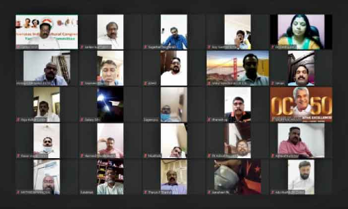 സു​വ​ർ​ണം സു​കൃ​തം ആ​ഘോ​ഷ​മാ​ക്കി സൗ​ദി ഒ.​ഐ.​സി.​സി