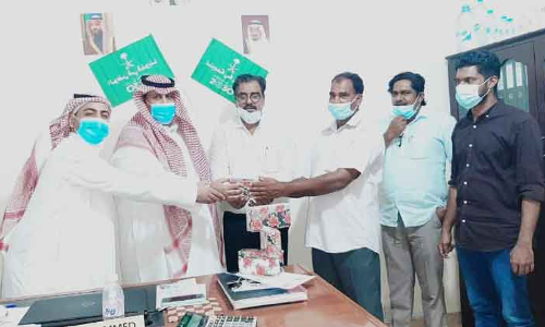 സൗ​ദി ദേ​ശീ​യ​ദി​നം ആ​ഘോ​ഷി​ച്ചു