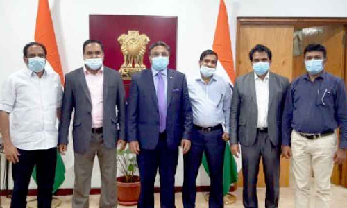 കുട പ്രതിനിധികൾ അംബാസഡറുമായി കൂടിക്കാഴ്ച നടത്തി