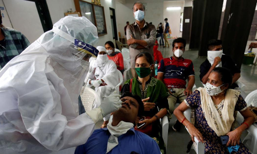 ഇന്ത്യയിൽ കോവിഡ്​ ബാധിതർ 59 ലക്ഷം കവിഞ്ഞു; മരണം​ ലക്ഷത്തിലേക്ക്​
