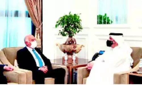 ഫ​ല​സ്​​തീ​ൻ: ഖ​ത്ത​ർ നി​ല​പാ​ടി​ൽ മാ​റ്റ​മി​ല്ലെ​ന്ന് ആ​വ​ർ​ത്തി​ച്ച് ഉ​പ പ്ര​ധാ​ന​മ​ന്ത്രി