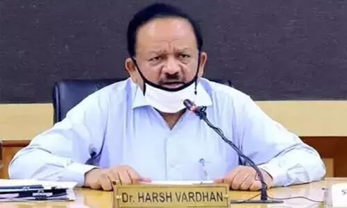 കോവിഡ്: ഉയർന്ന​ ​രോഗമുക്തി സാധ്യമായത്​​ ഭൗതിക സാഹചര്യ​ങ്ങൾ ഒരുക്കിയതിനാൽ -ഡോ. ഹർഷവർധൻ