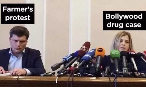 നാണമില്ലാത്ത മാധ്യമങ്ങളേ...രാജ്യം നേരിടുന്ന പ്രശ്​നങ്ങൾ നിങ്ങളറിയുന്നുണ്ടോ?...