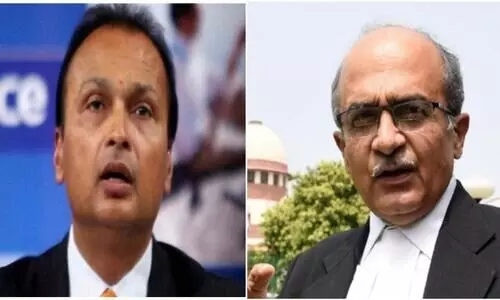 ഇതാണ്​ മോദി 30,000 കോടിയുടെ കരാർ കൊടുത്തയാൾ; അനിൽ അംബാനിയുടെ കോടതി പരാമർശം ചൂണ്ടിക്കാട്ടി​ പ്രശാന്ത്​ഭൂഷൻ