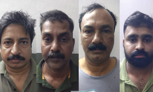 തട്ടിക്കൊണ്ടുപോയി മർദനം: വിഗ്രഹം ബഷീര്‍ അടക്കം നാലുപേർ പിടിയിൽ