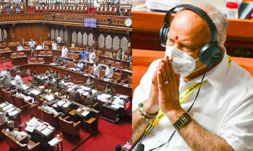 കർണാടക: ശബ്​ദവോട്ടിൽ അവിശ്വാസം മറികടന്ന്​ സർക്കാർ