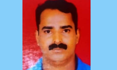 ലോറിയിടിച്ച് ബൈക്ക് യാത്രികനായ വിമുക്ത ഭടൻ മരിച്ചു