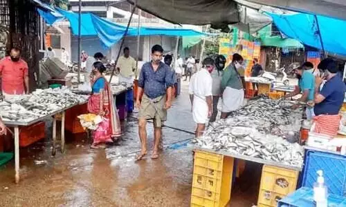 Perambra fish market