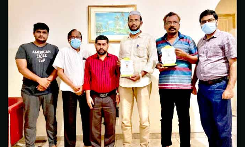 ത​റ​യി​ട്ടാ​ൽ വെ​ൽ​ഫ​യ​ർ ക​മ്മി​റ്റി യാ​ത്ര​യ​യ​പ്പ് ന​ൽ​കി