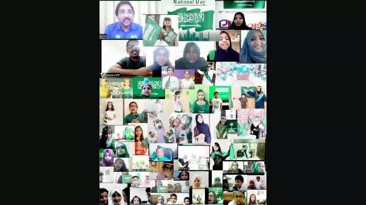 മ​ല​ർ​വാ​ടി സൗ​ദി ദേ​ശീ​യ ദി​നം ആ​ഘോ​ഷി​ച്ചു