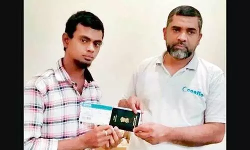 സ്പോ​ൺ​സ​റു​ടെ പീ​ഡ​ന​ത്തി​നി​ര​യാ​യ ത​മി​ഴ്നാ​ട്​ സ്വദേശി നാ​ട​ണ​ഞ്ഞു