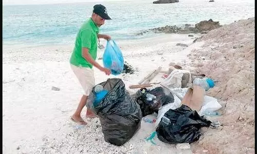 ദമാനിയാത്ത്​ ദ്വീപിൽ മാലിന്യം തള്ളിയവർ അറസ്​റ്റിൽ