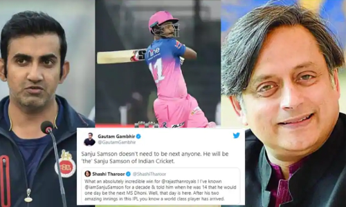 സഞ്​ജു ആരുടെയും പിൻഗാമിയല്ല; തരൂരിനെ എതിർത്ത്​ ഗംഭീർ