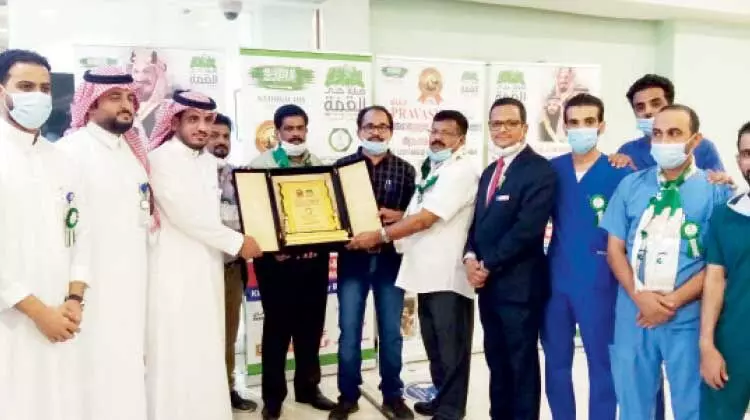 ദേ​ശീ​യ​ദി​ന​ത്തി​ല്‍ ര​ക്ത​ദാ​നം ന​ട​ത്തി​ ഗ​ള്‍ഫ്‌ മ​ല​യാ​ളി ഫെ​ഡ​റേ​ഷ​ൻ