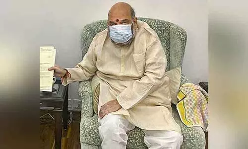 അമിത് ഷാ ഉന്നത ഉദ്യോഗസ്ഥരുമായി കൂടിക്കാഴ്​ച നടത്തി