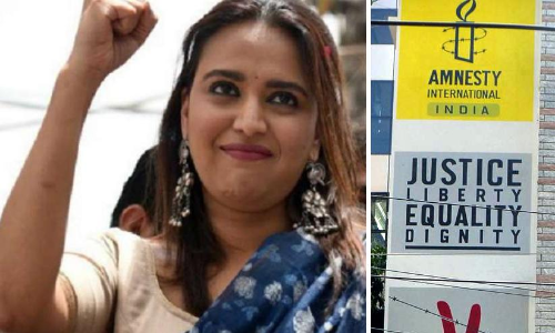 ആംനസ്റ്റി: ഈ രാജ്യത്തിൻെറ പോക്ക് എങ്ങോട്ടെന്ന് സ്വര ഭാസ്കർ