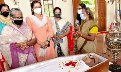 ഡോ. ​പി.​എം. മാ​ത്യു വെ​ല്ലൂ​രി​​ന്​ നാ​ടി​െൻറ യാ​ത്രാ​മൊ​ഴി