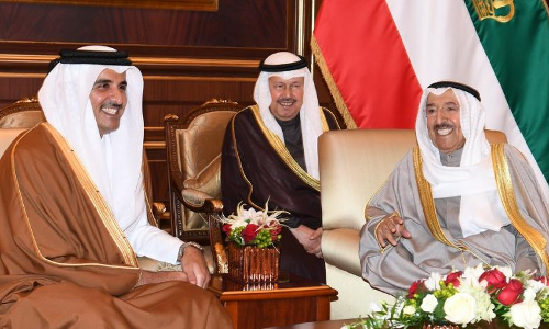 ഖത്തറിൻെറ ഹൃദയത്തിൽ കുവൈത്ത്​ അമീർ ശൈഖ് സബാഹ്