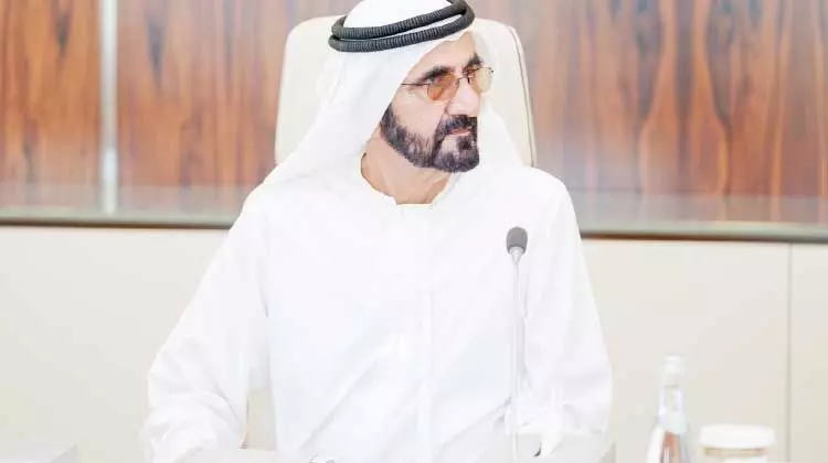 അ​ണി​യി​ച്ചൊ​രു​ക്കാം അ​ടു​ത്ത അ​ര​നൂ​റ്റാ​ണ്ട്​: പ്ര​വാ​സി​ക​ളെ​യും സ്വാ​ഗ​തം ചെ​യ്​​ത്​ ശൈ​ഖ്​ മു​ഹ​മ്മ​ദ്​