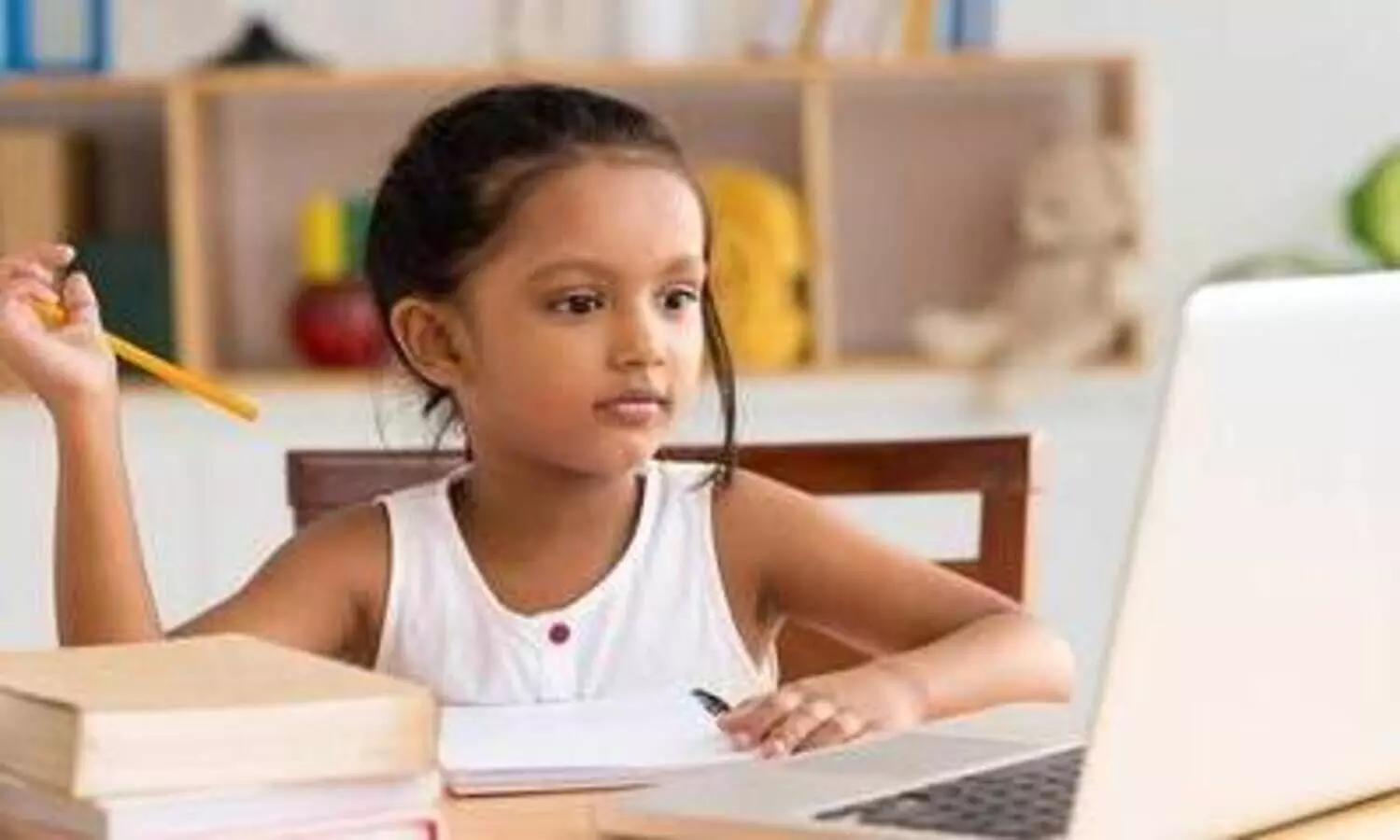 How happy are the children during School at Home?