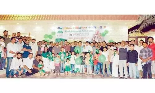 മ​ല​പ്പു​റം ജി​ല്ല കെ.​എം.​സി.​സി സൗ​ദി ദേ​ശീ​യ​ദി​നാ​ഘോ​ഷം