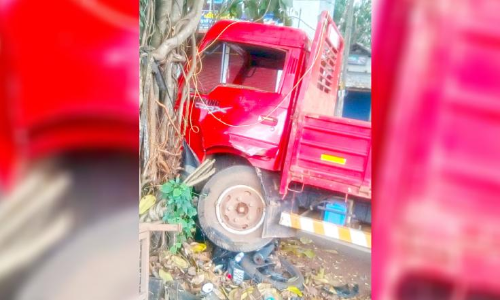 Two persons were injured in a collision