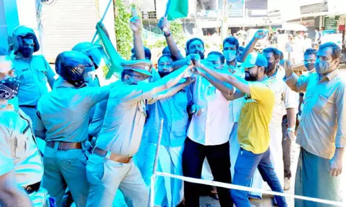 Widespread protest in Payyoli