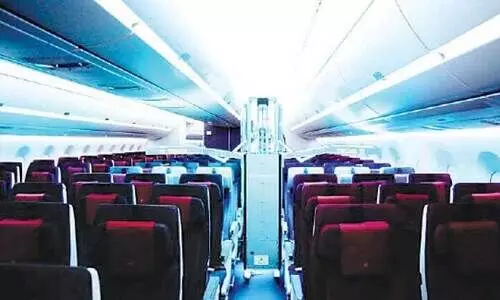 വൈ​റ​സു​ക​ളേ വി​ട; ഖ​ത്ത​ർ എ​യ​ർ​വേ​​സി​ൽ യു.​വി കാ​ബി​ൻ ശു​ദ്ധീ​ക​ര​ണം